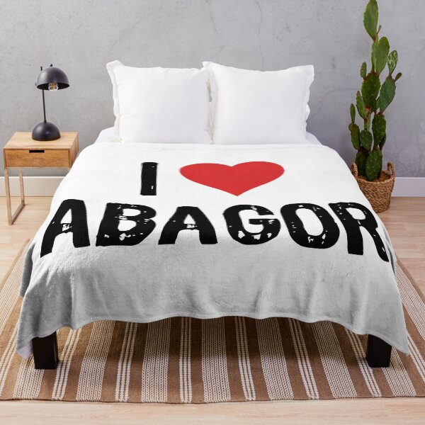 Item preview, I Love Abagor designed and sold by The "I Love Everything" Shop.