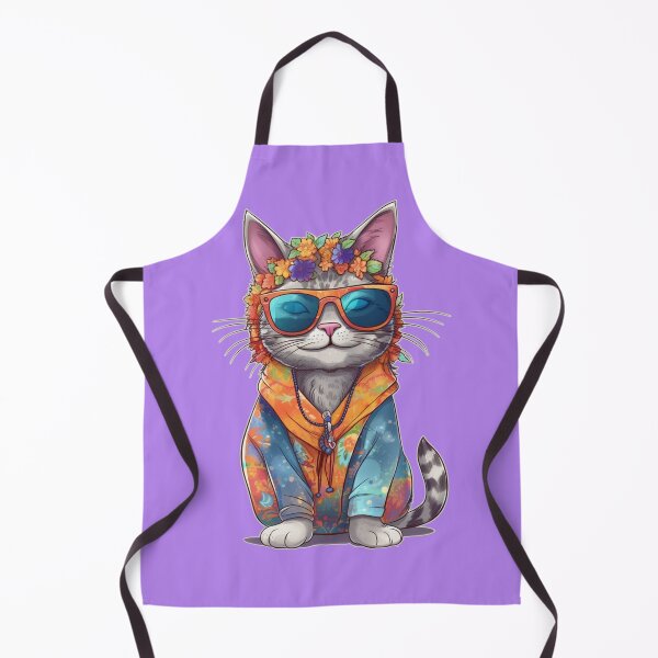Item preview, Hippie Cat designed and sold by NerdCulture.
