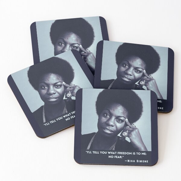 Item preview, Nina Simone quote: I'll tell you what freedom is to me: no fear designed and sold by artbleed.