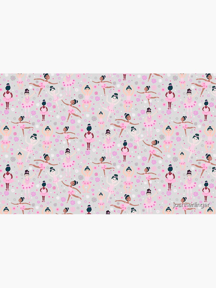 Thumbnail 3 of 3, Sticker, Cute Ballet Dancers designed and sold by joanherlinger.