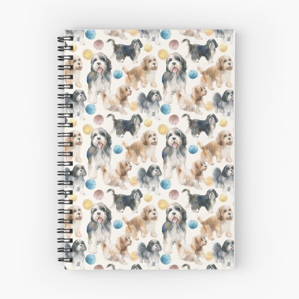 Item preview, Tibetan terrier dog breed playing with balls designed and sold by Alessandro Remo Mazzoni Remotextiles.