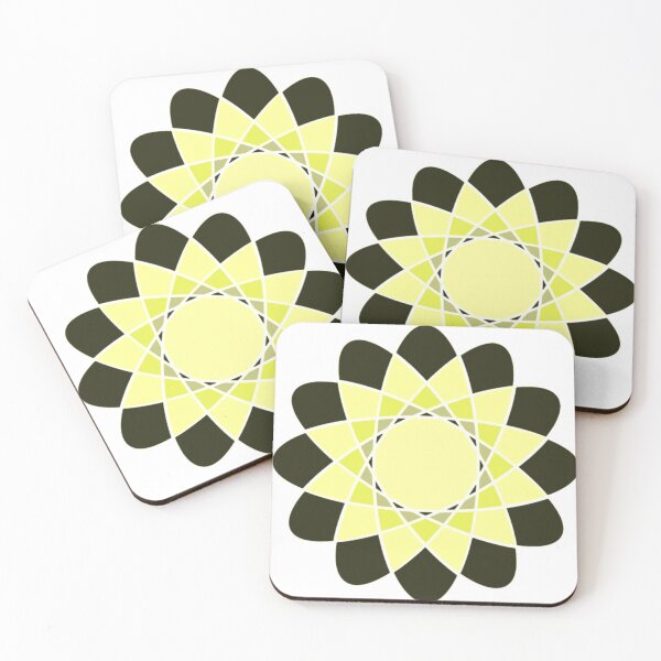 Item preview, Geometric cycles in yellow and black designed and sold by hermarartonline.