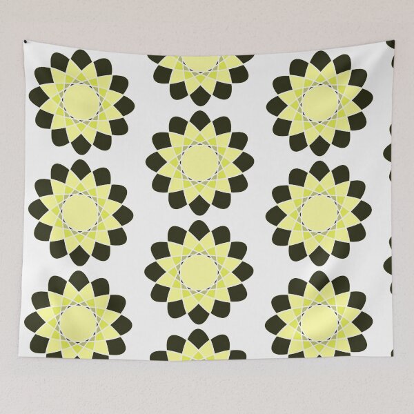 Item preview, Geometric cycles in yellow and black designed and sold by hermarartonline.