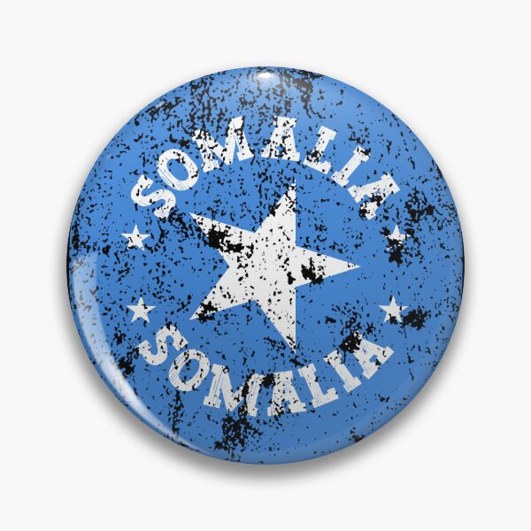 Item preview, Somalia Pride | Rugged Distressed Vintage Somalian Flag - Black designed and sold by PearlMoonGrapes.