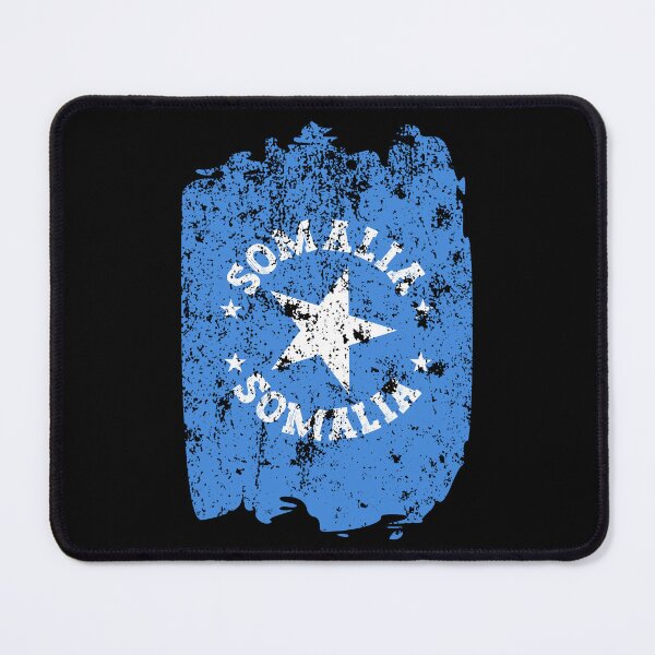 Item preview, Somalia Pride | Rugged Distressed Vintage Somalian Flag - Black designed and sold by PearlMoonGrapes.
