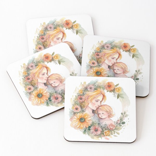 Item preview, Beautiful Watercolor Style Mother's Day Illustration designed and sold by AlvarinsTrsr.
