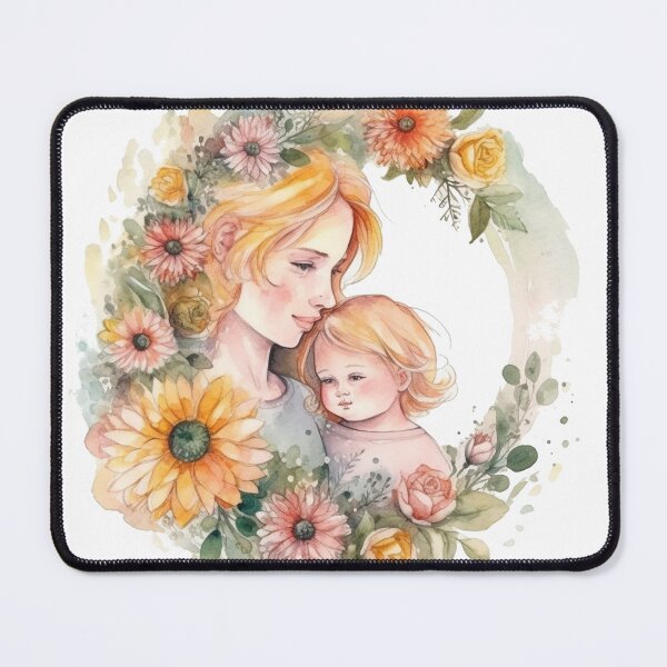 Item preview, Beautiful Watercolor Style Mother's Day Illustration designed and sold by AlvarinsTrsr.