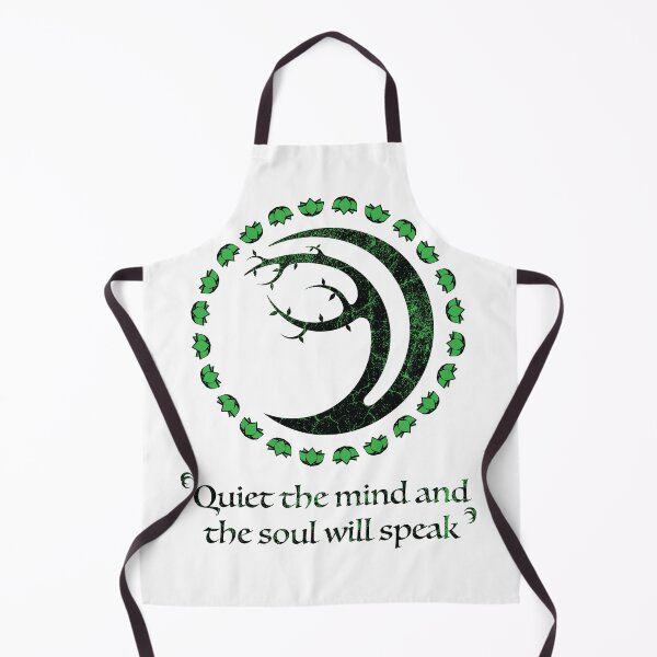 Item preview, Bodhi Tree Crescent Moon Black Over Green Distress  designed and sold by Gnartist.