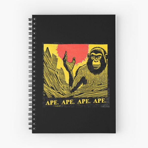 Item preview, Ape. Ape. Ape. Ape. designed and sold by The Cosmic Turtle.