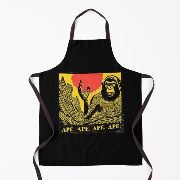 Item preview, Ape. Ape. Ape. Ape. designed and sold by The Cosmic Turtle.