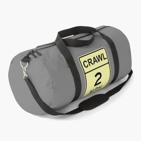Aperçu de l'œuvre Panneau de signalisation "Crawl" de 2 mi/h créée et vendue par roselikething.