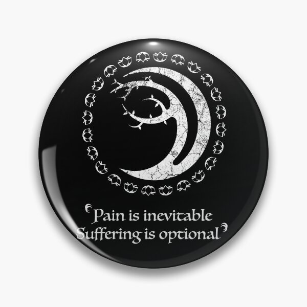 Item preview, Bodhi Tree Crescent Moon White Distressed Pain designed and sold by Gnartist.