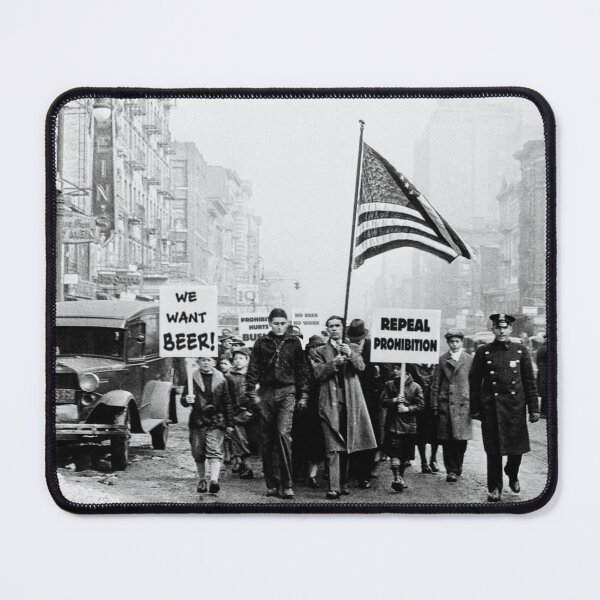 Item preview, Marching Against PROHIBITION - New York City 1930 designed and sold by Daniel Hagerman.