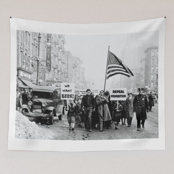 Item preview, Marching Against PROHIBITION - New York City 1930 designed and sold by Daniel Hagerman.