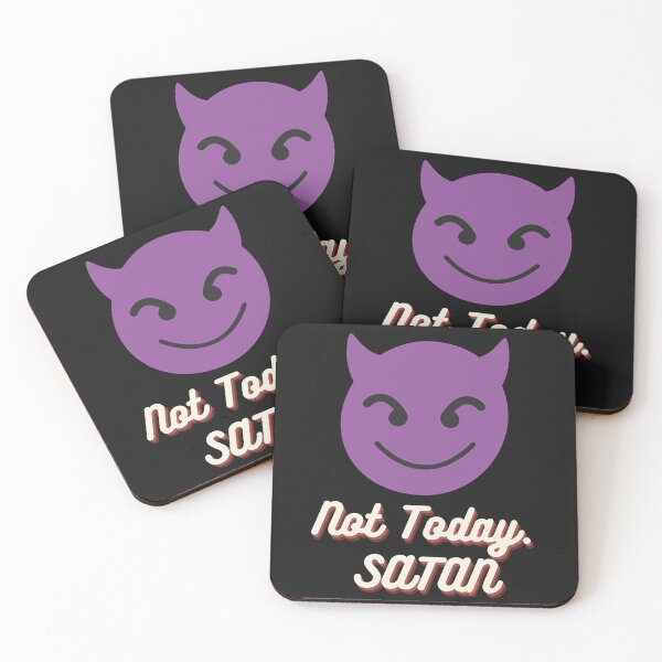 Item preview, Not Today Satan  designed and sold by Eolithic.