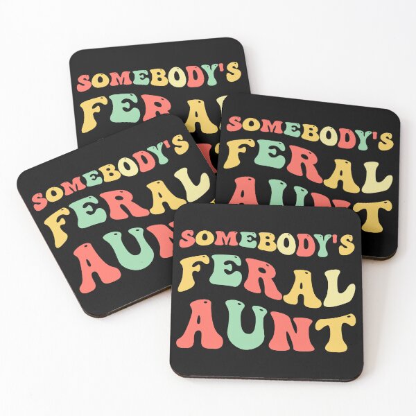 Item preview, Somebody's Feral Aunt funny groovy  designed and sold by desimino.