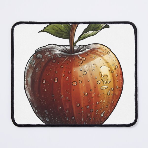 Item preview, red apple designed and sold by BenjaminsPlace.