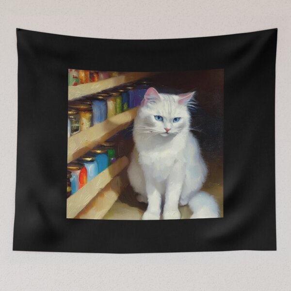 Item preview, Khao Manee Cat  designed and sold by CrankyOldDude.