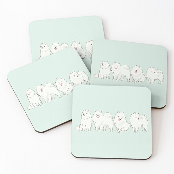 Item preview, Cute cartoon Samoyed  designed and sold by Mayarart.