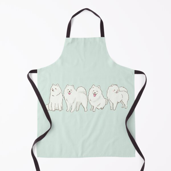 Item preview, Cute cartoon Samoyed designed and sold by Mayarart.