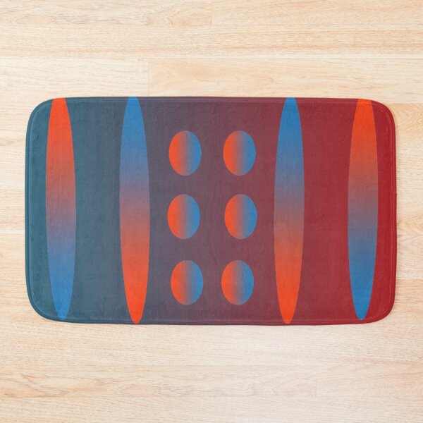 Item preview, Red and blue kayaks designed and sold by hermarartonline.