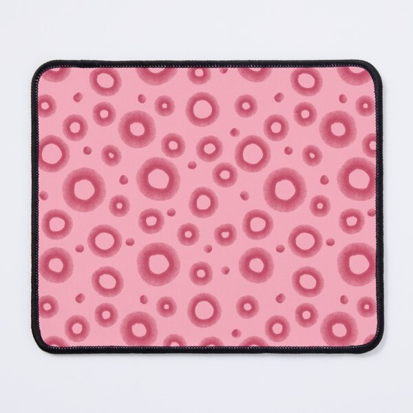 Item preview, geometric circles pattern in pink designed and sold by HariniArts.