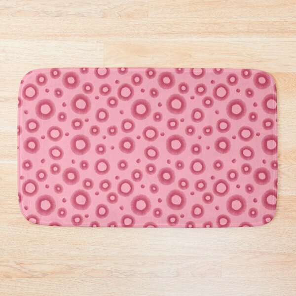 Item preview, geometric circles pattern in pink designed and sold by HariniArts.