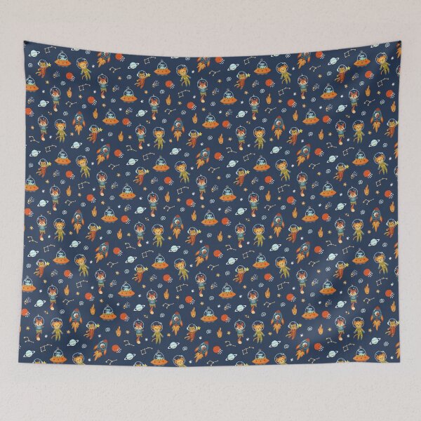 Item preview, Animals in Space Pattern 9 designed and sold by SimpleWorksSK.