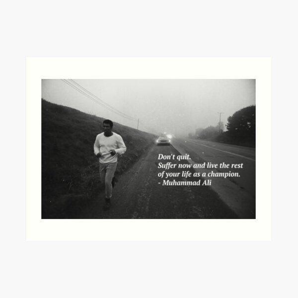 Muhammad Ali Art Print