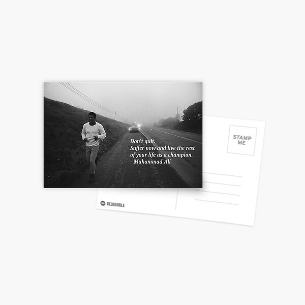 Muhammad Ali Postkarte