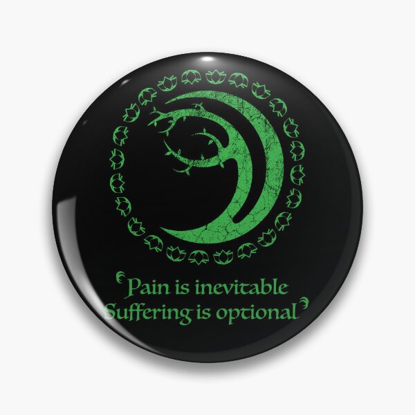 Item preview, Bodhi Tree Crescent Moon Green Distressed Pain designed and sold by Gnartist.
