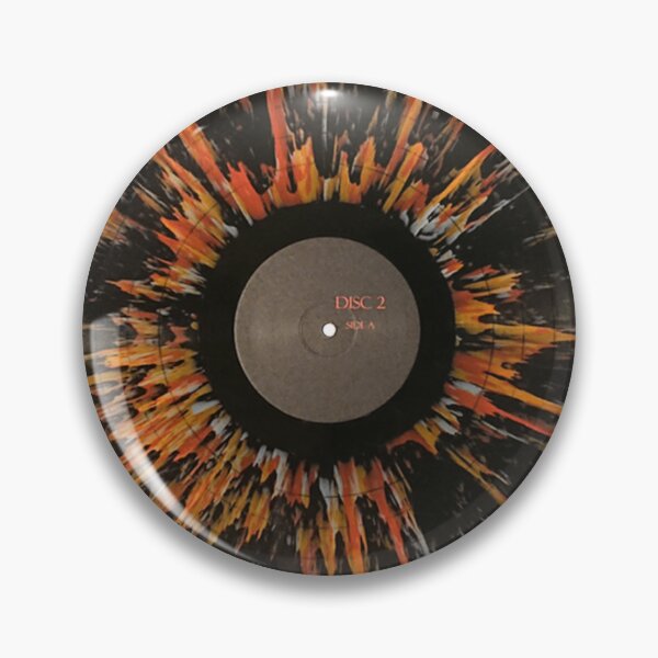 Item preview,  Black w/ Orange and White Splatter Vinyl designed and sold by MADI DESTROY.