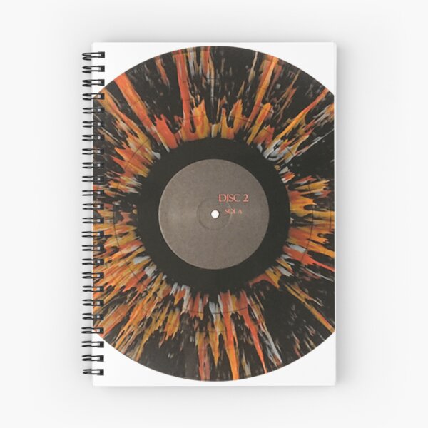 Item preview,  Black w/ Orange and White Splatter Vinyl designed and sold by MADI DESTROY.