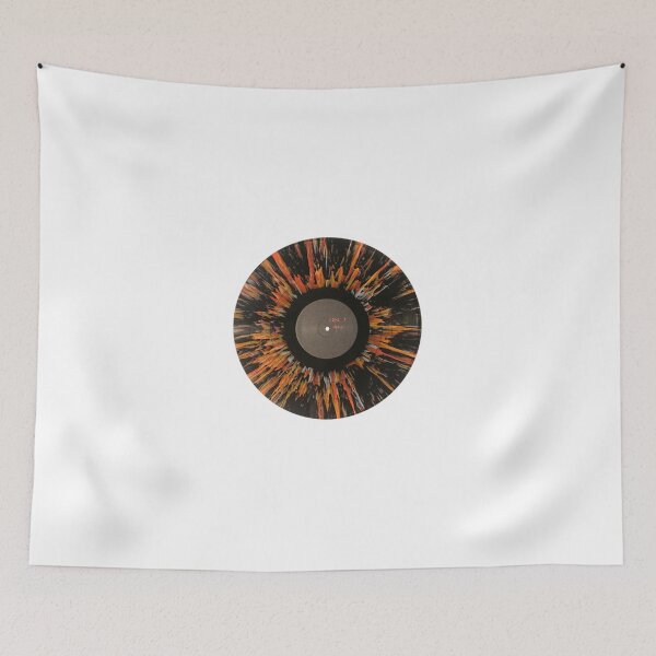 Item preview,  Black w/ Orange and White Splatter Vinyl designed and sold by MADI DESTROY.
