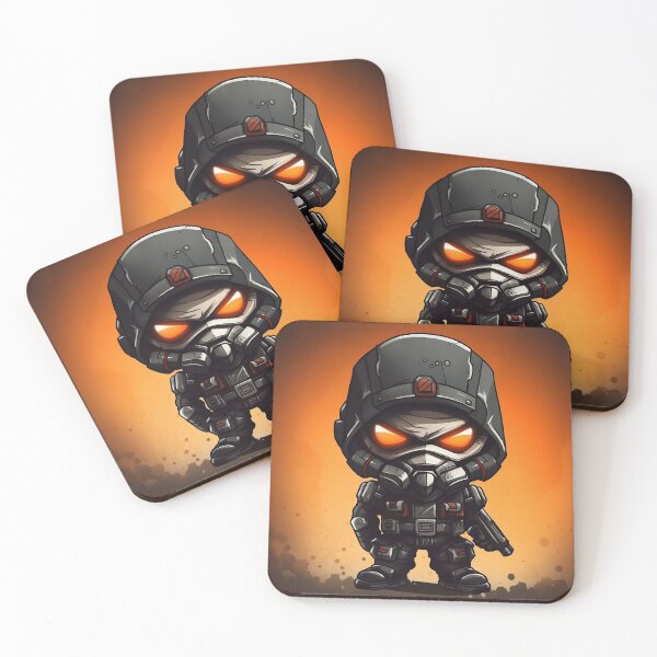 Item preview, Helghast solider Chibi Style Killzone 2 designed and sold by ArtAttack3.