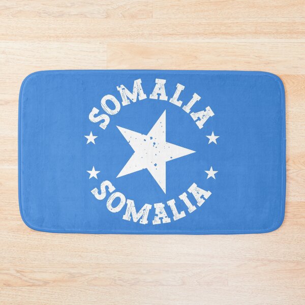 Item preview, Somalia | Speckled Somalian Distressed Vintage Flag - Blue designed and sold by PearlMoonGrapes.
