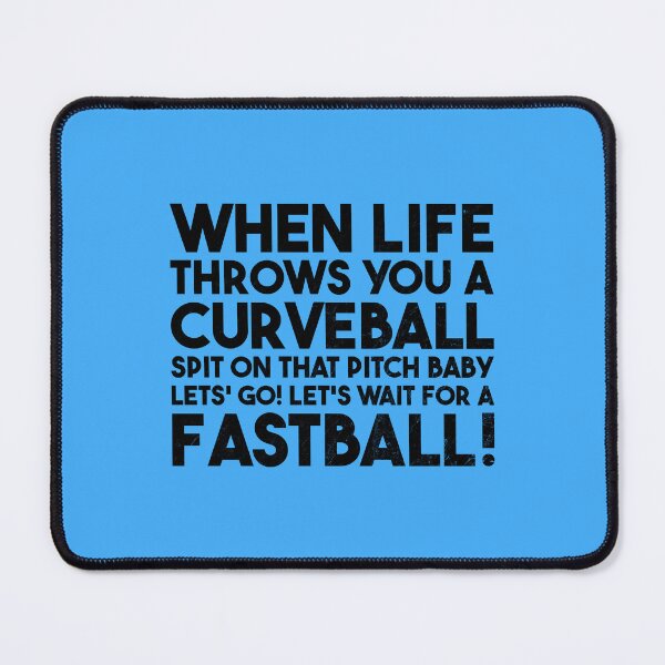 Item preview, When Life Throws you a Curveball - Baseball designed and sold by brindled.