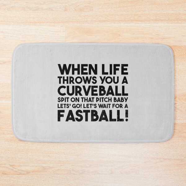 Item preview, When Life Throws you a Curveball - Baseball designed and sold by brindled.