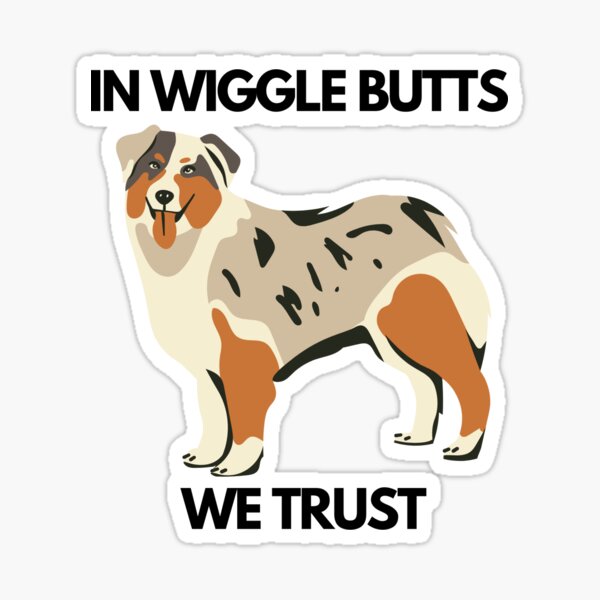 Item preview, Australian Shepherd Sticker  designed and sold by hbpatternco.