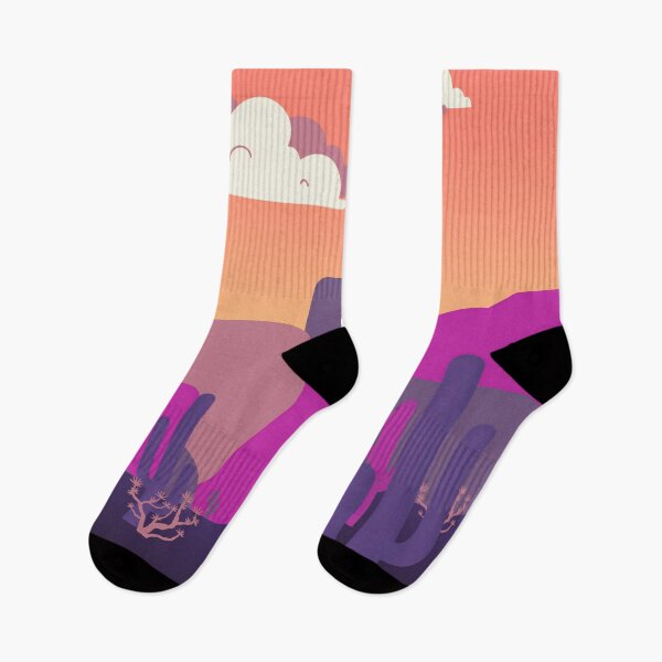 Item preview, Desert southwestern sunset cacti skyline silhouette designed and sold by CoralCactusArt.