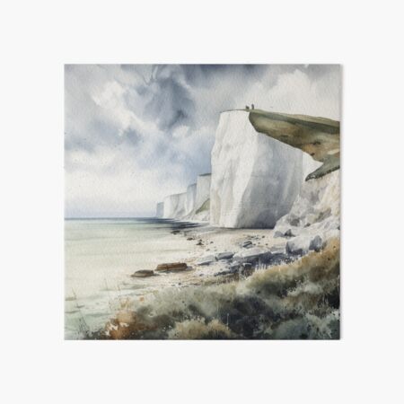 Item preview, Dover's Delight: A Watercolor Artwork of the White Cliffs of Dover designed and sold by Timothy Redman.