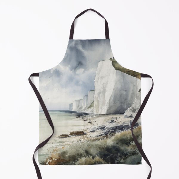 Item preview, Dover's Delight: A Watercolor Artwork of the White Cliffs of Dover designed and sold by Timothy Redman.