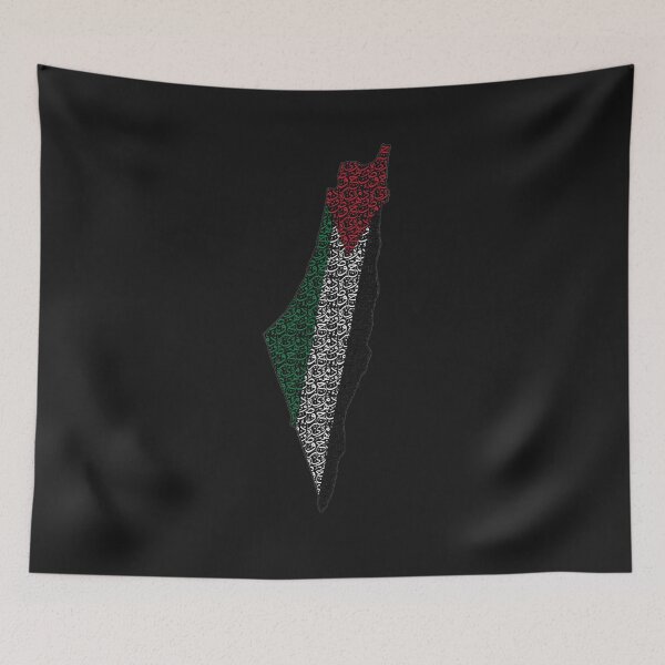 Item preview, Palestine - Palestinian flag - Arabic choreography  designed and sold by SaraDarwish.