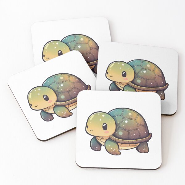 Item preview, magical colorful turtle designed and sold by BenjaminsPlace.
