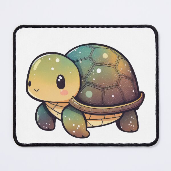 Item preview, magical colorful turtle designed and sold by BenjaminsPlace.
