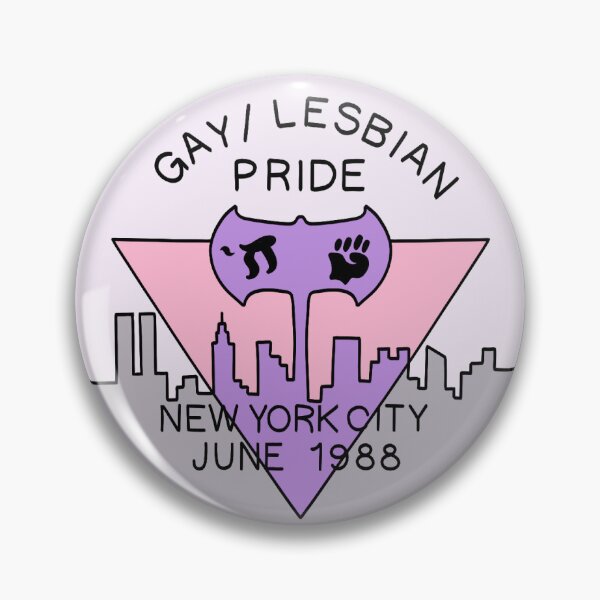 Item preview, Vintage Lesbian Jewish Pride designed and sold by OldDesignz.