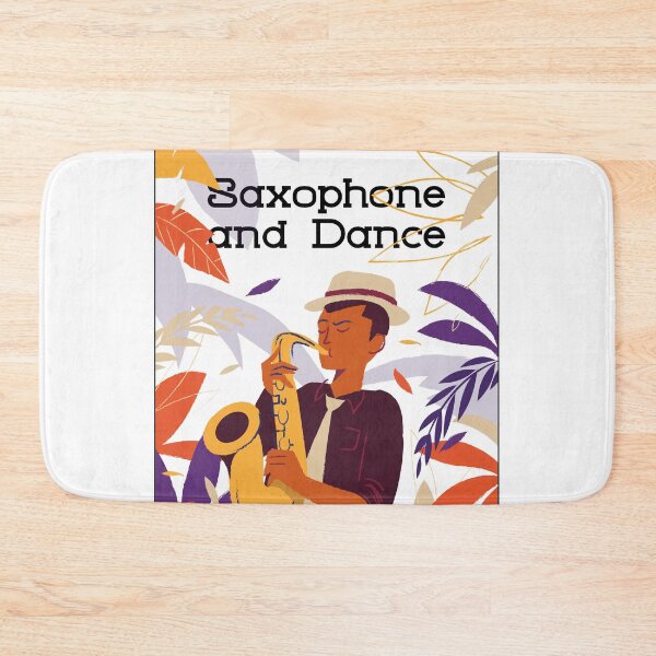 Item preview, Man Saxophone and Dance - Music Artwork designed and sold by ElLocoMus.