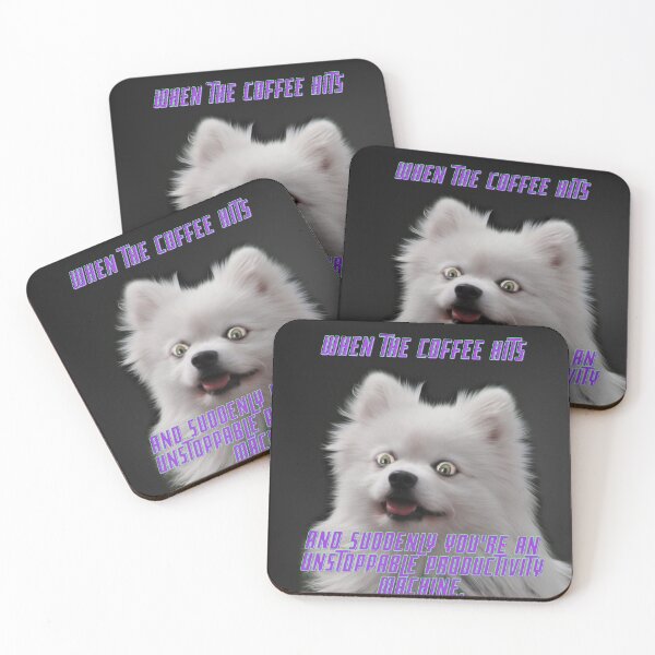 Item preview, When the coffee hits... designed and sold by lin101.