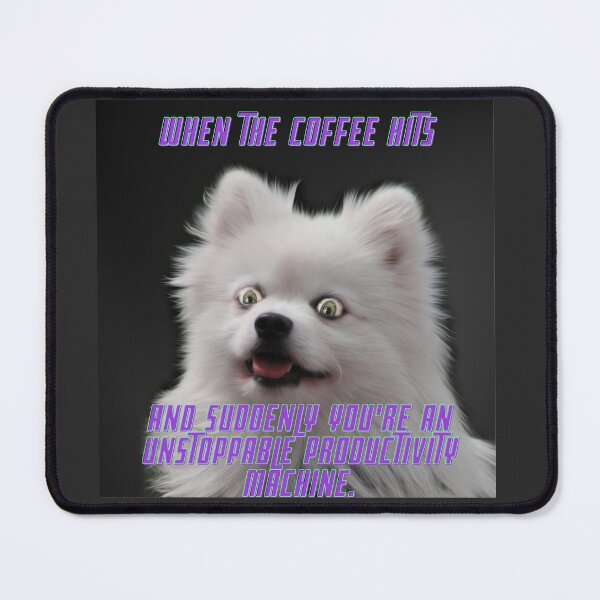 Item preview, When the coffee hits... designed and sold by lin101.