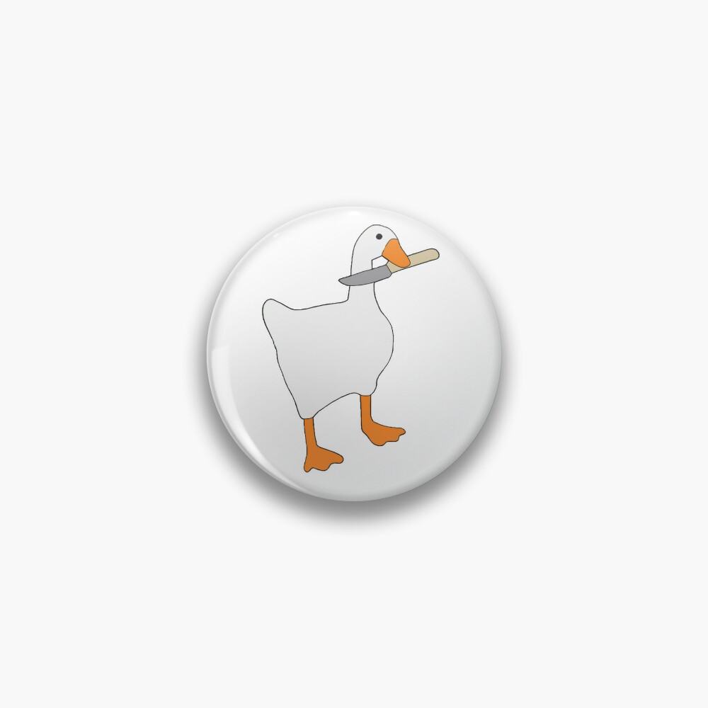 Untitled Goose Game Pin Badge 